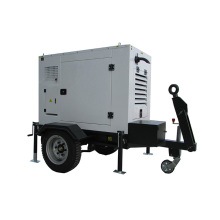 30kW 50kW 80kW 100kW Trailer móvil Tipo de silencio Conjunto de generador diesel